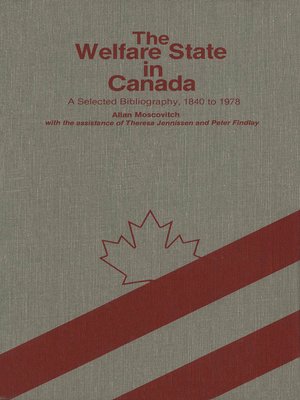 cover image of The Welfare State in Canada